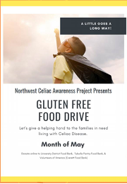 Gluten Free Food Drive banner